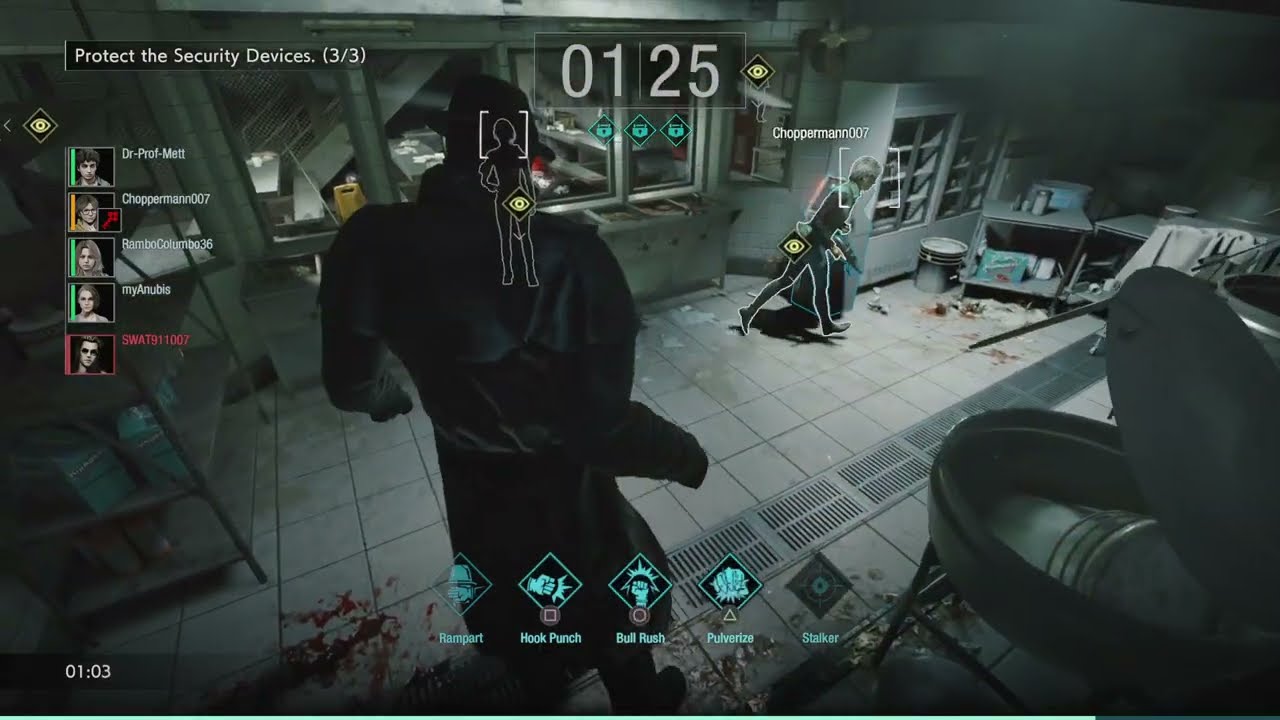 Resident Evil Resistance | short infinite Mr x build gameplay
