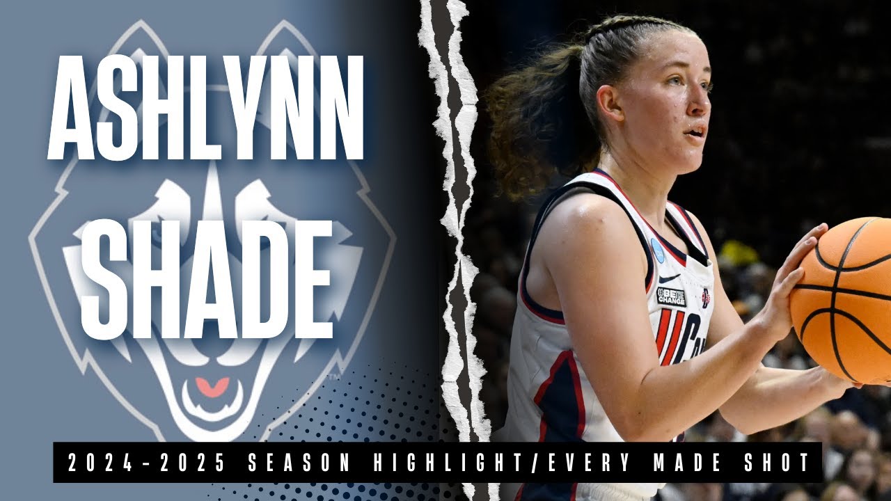 Ashlynn Shade, UCONN Huskies - Season Highlight of Every Made Shot