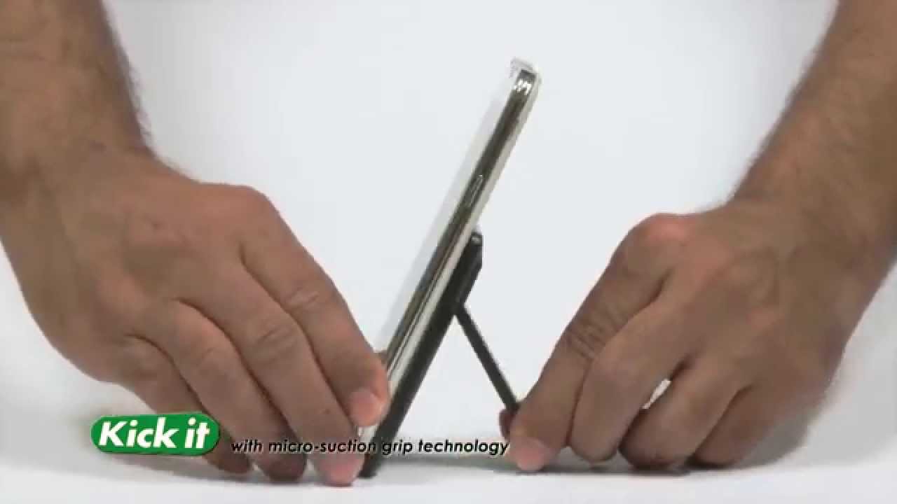 Kick it Mobile Phone Stand, Mount and Wedge Cell Phone Accessory