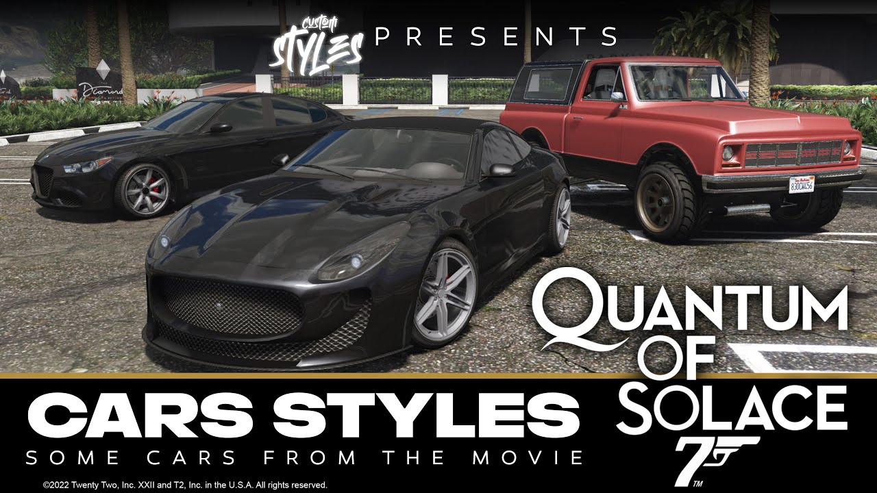 GTA Online: 007 Quantum of Solace - Custom Styles