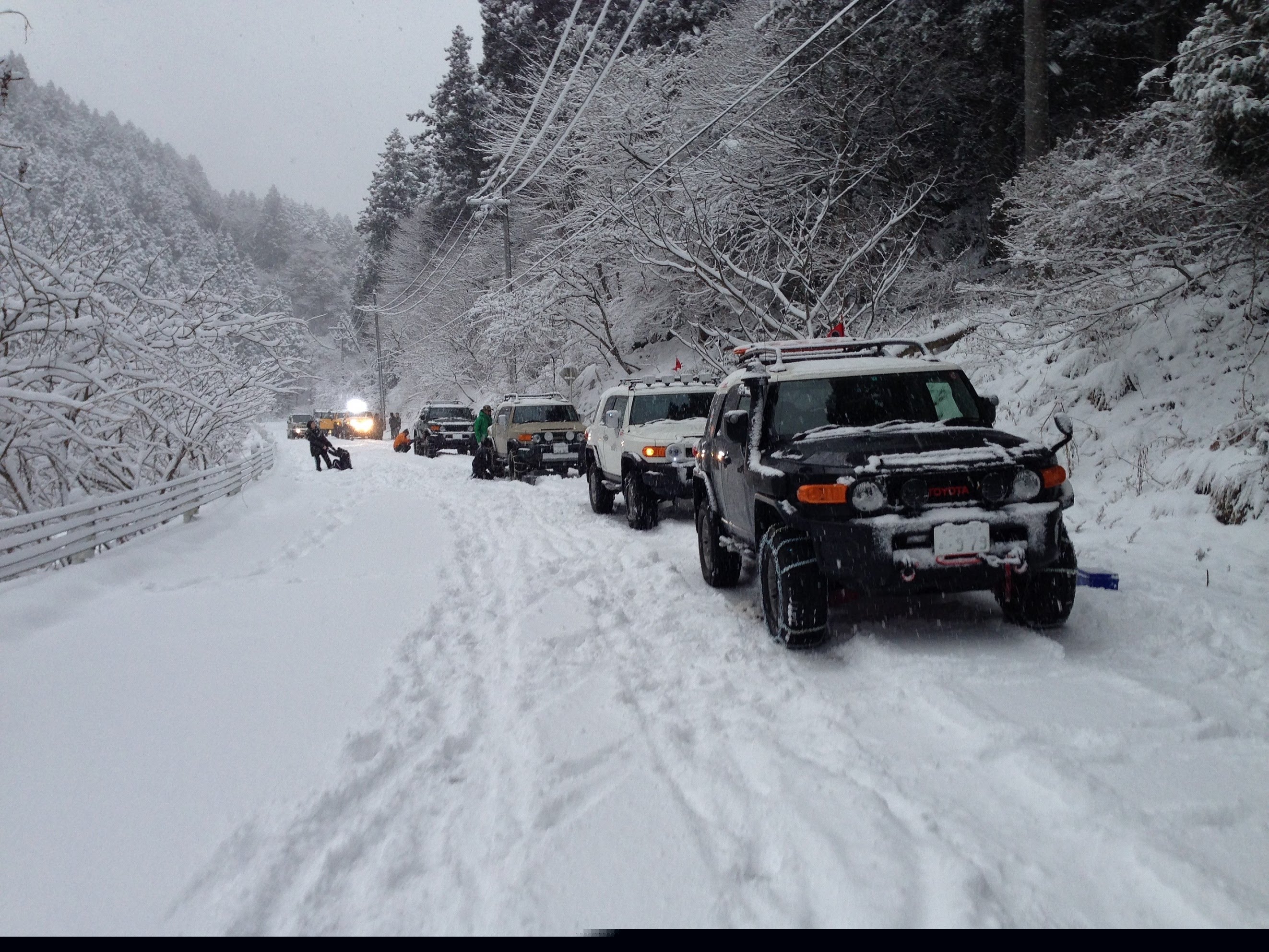 snow attack 2014/1/19 FJ Cruiser Off-Road