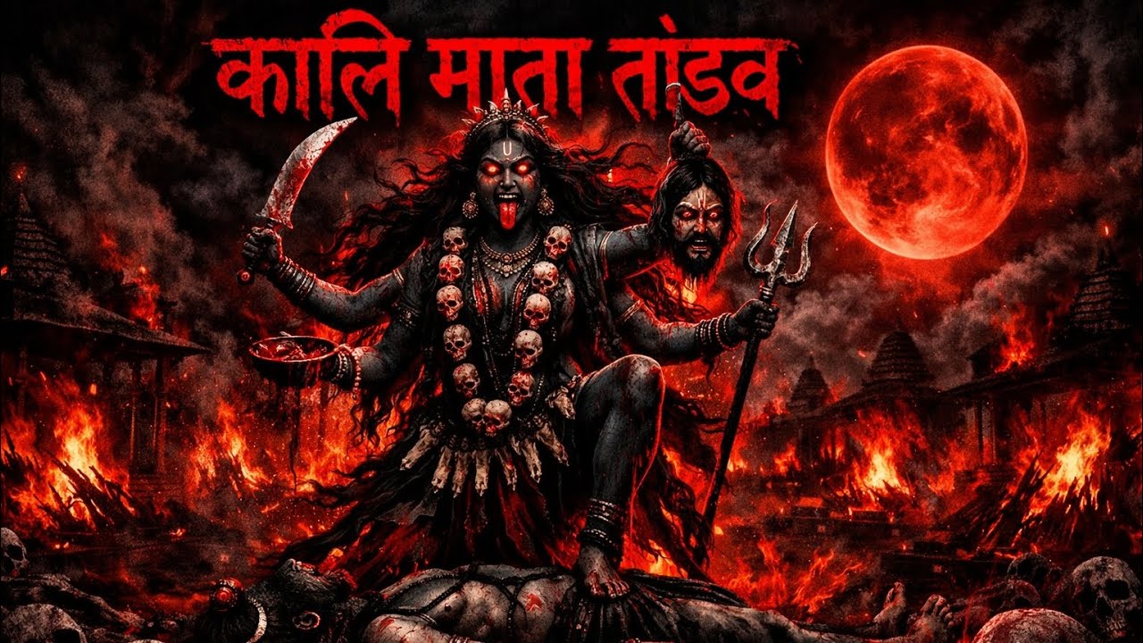 कालि माता तांडव | KALI MATA TANDAV | 165 BPM Devi Psytrance | KAMAREMIX