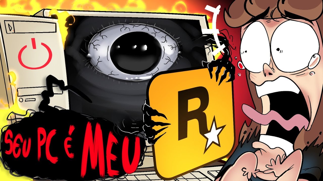 FUI FAZER A EVOLUÇÃO DA ROCKSTAR E PEGUEI UM VÍRUS SINISTRO