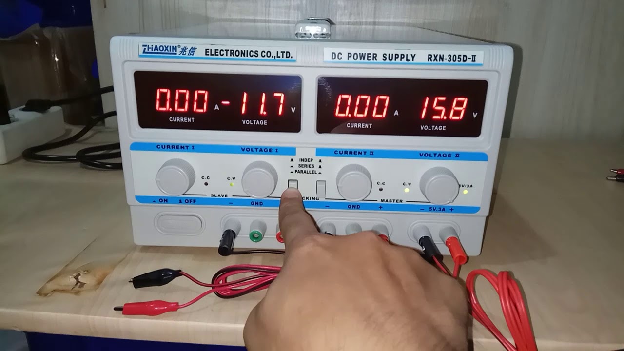 DC Power Supply 30V 5A dual channel Zhaoxin RXN 305D-II