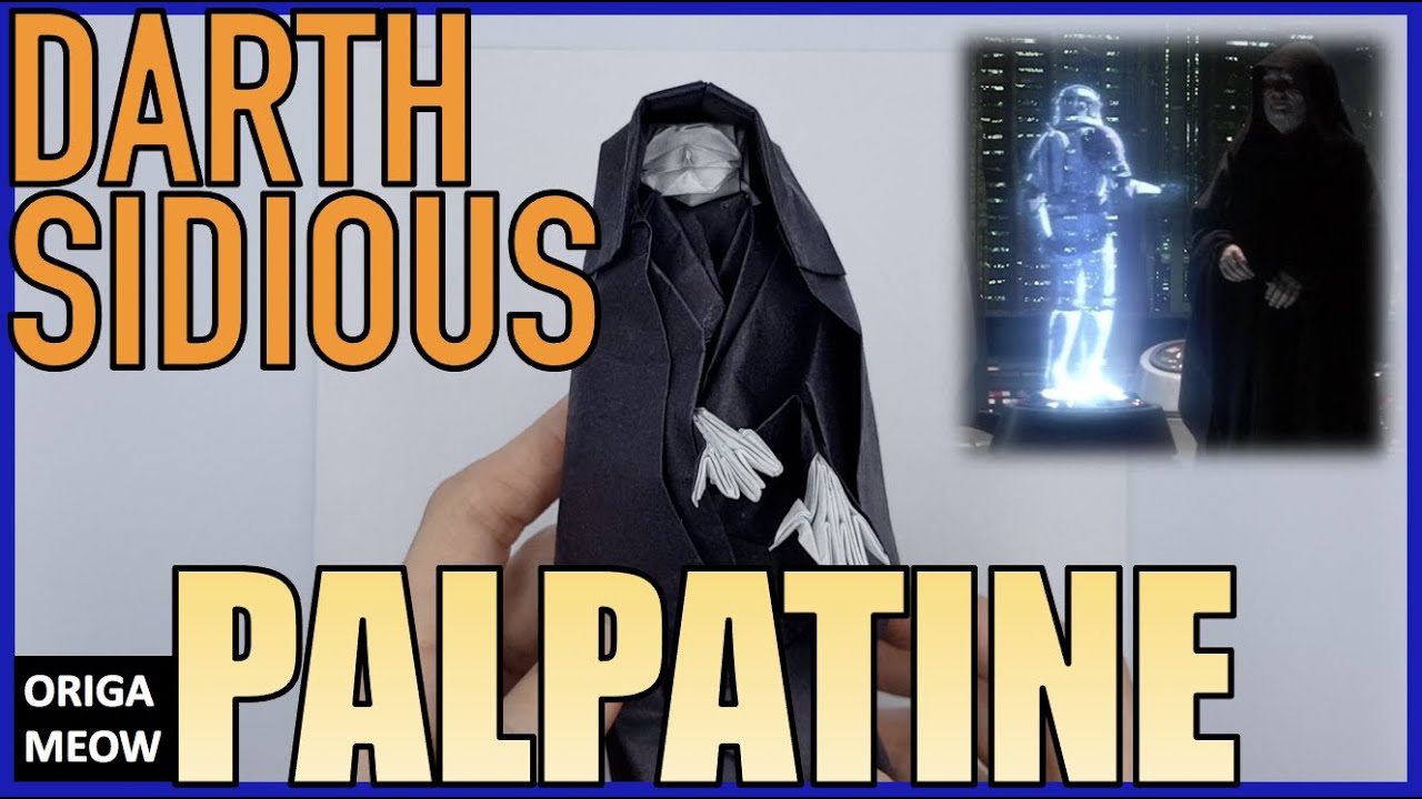 HOW to fold Emperor Palpatine (Darth Sidious)