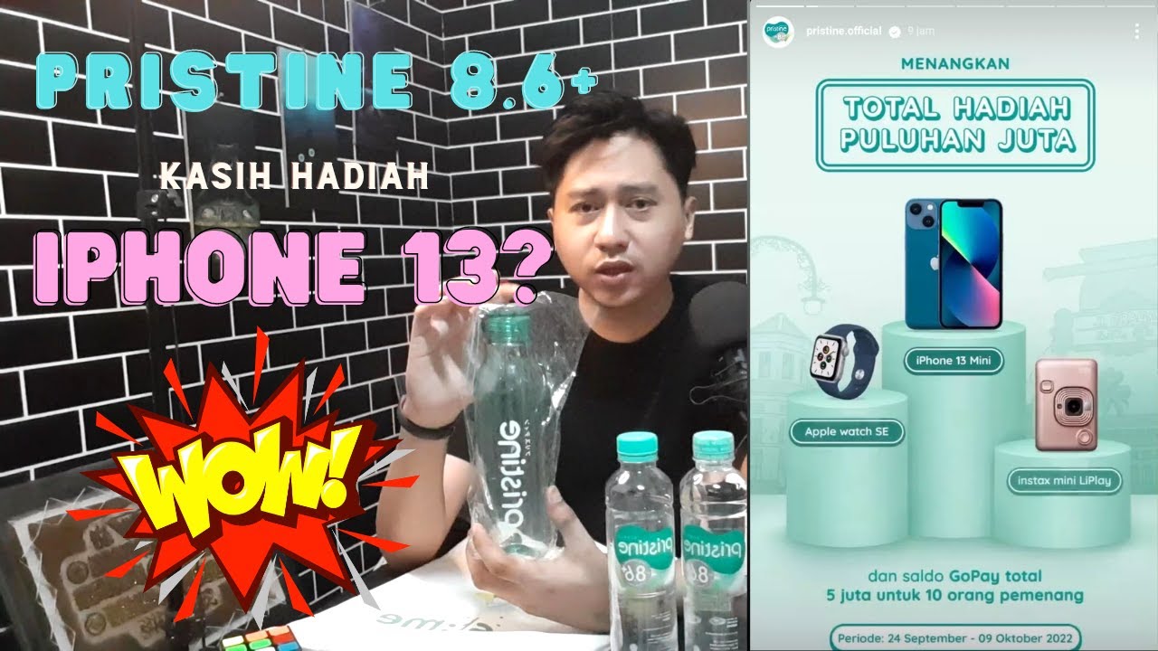 EVENT PRISTIME PRISTINE 8.6+ DI CIWALK BANDUNG ADA HADIAH IPHONE 13 ? WOW !!!