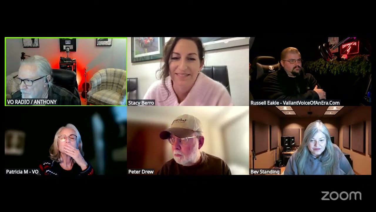 Voice Over Talk Show - Lets Talk VO Jan 12th 2026