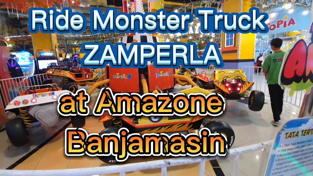 Ride Monster Truck Zamperla at Amazone Banjarmasin