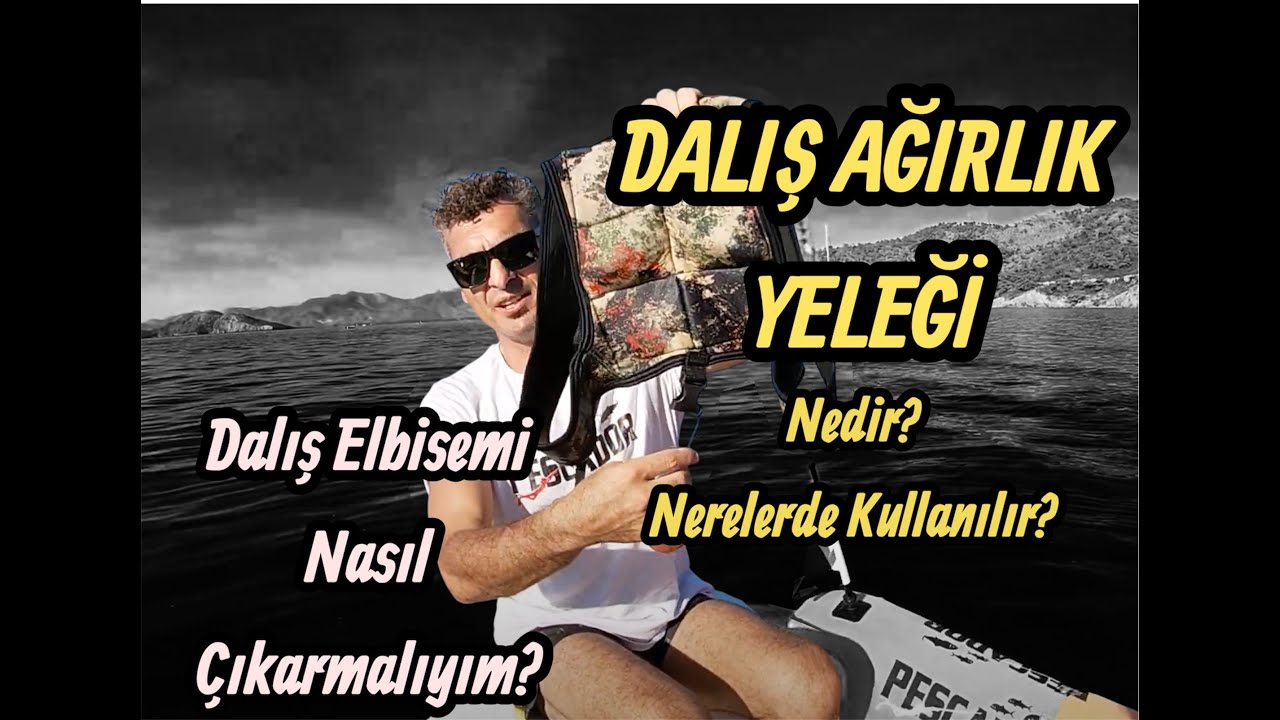 Dalış Elbisem - Sırt Ağırlığım ve Sığ su avlarım