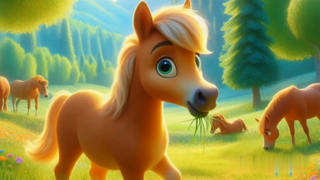 Little Horse Ember, English Animated story for kids