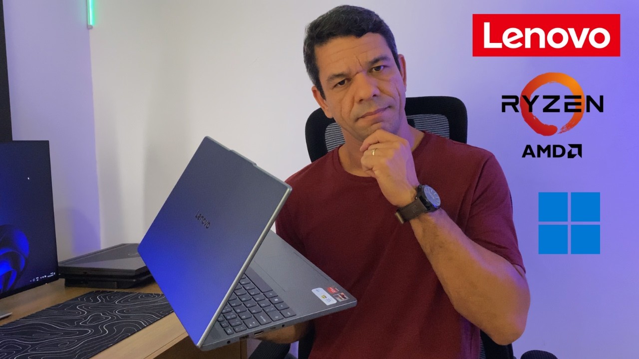 Lenovo Slim 3 Ryzen 7 7735HS e 16GB RAM: O Notebook Perfeito em 2025?
