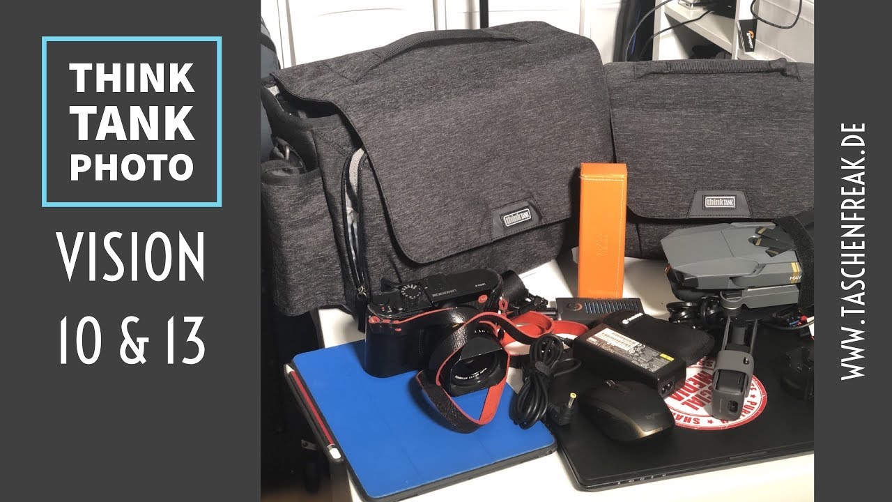 Die neue VISION - Taschenserie von Think Tank Photo (VISION10 und VISION13)