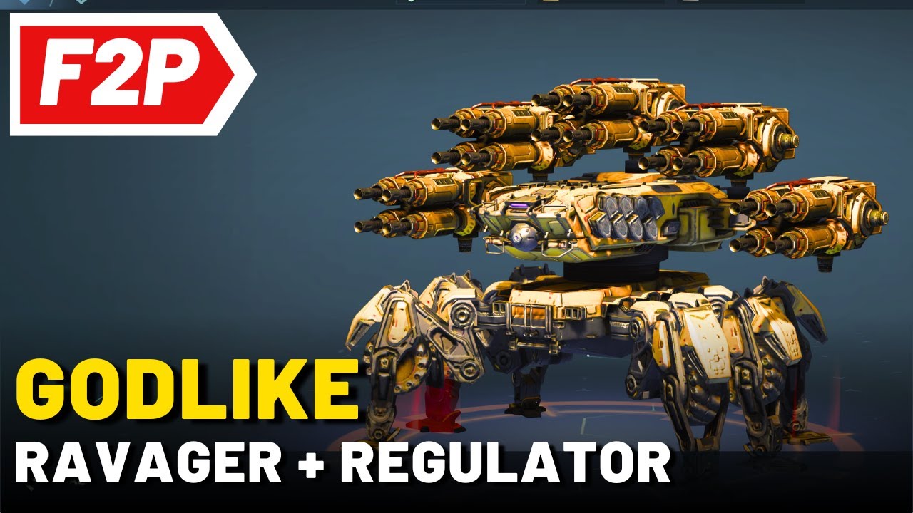 Ravager Regulator - War Robots Free to Play Gameplay (No Commentary) - WR F2P