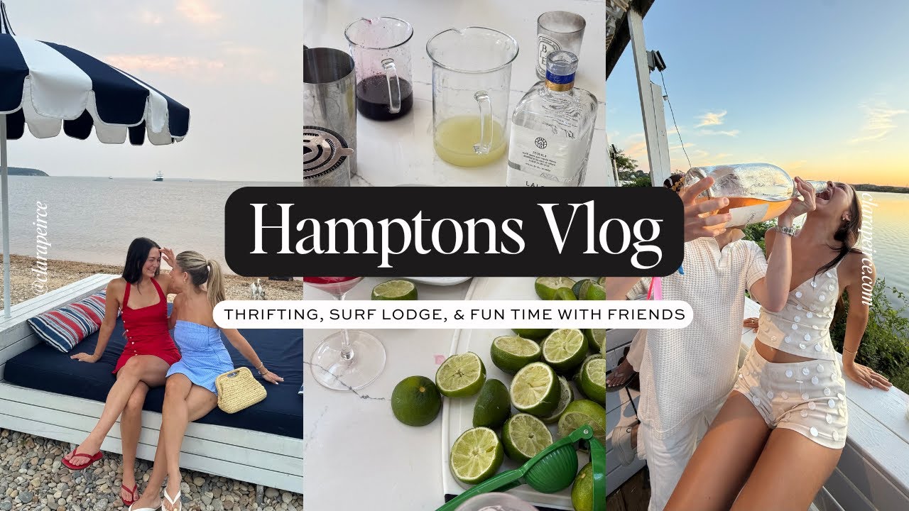 HAMPTONS VLOG: Thrifting & Vintage Shopping, Surf Lodge, & Fun Friend Time