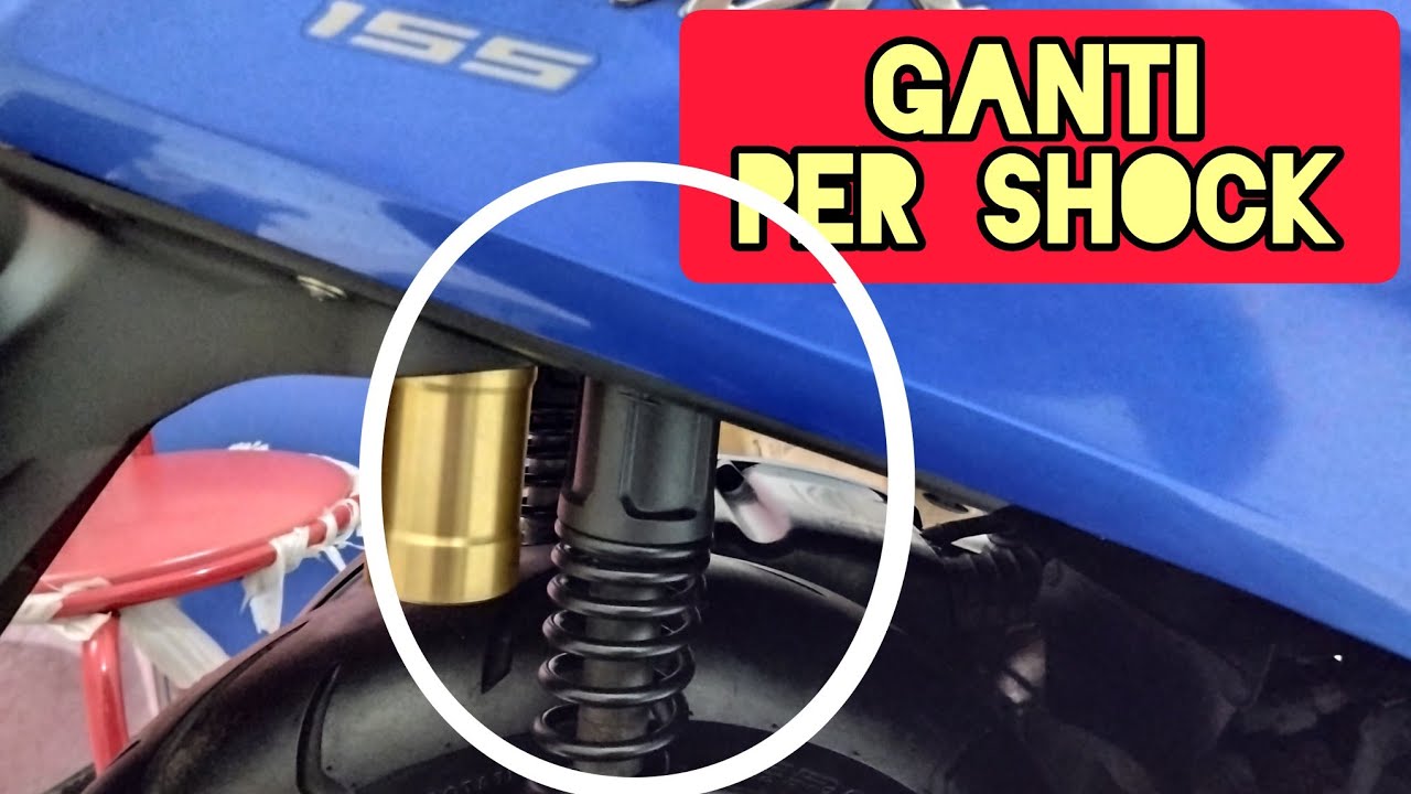 SHOCK BELAKANG NMAX 2018 KERAS 🔴 COBAK GANTI PER SUPRA 125 #abidinabadan4 #yamahanmax