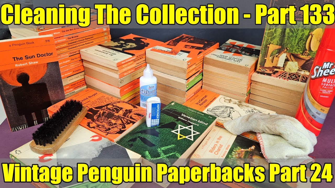 Unintentional ASMR - Cleaning The Collection - Part 133 - Vintage Penguin Paperbacks - Part 24
