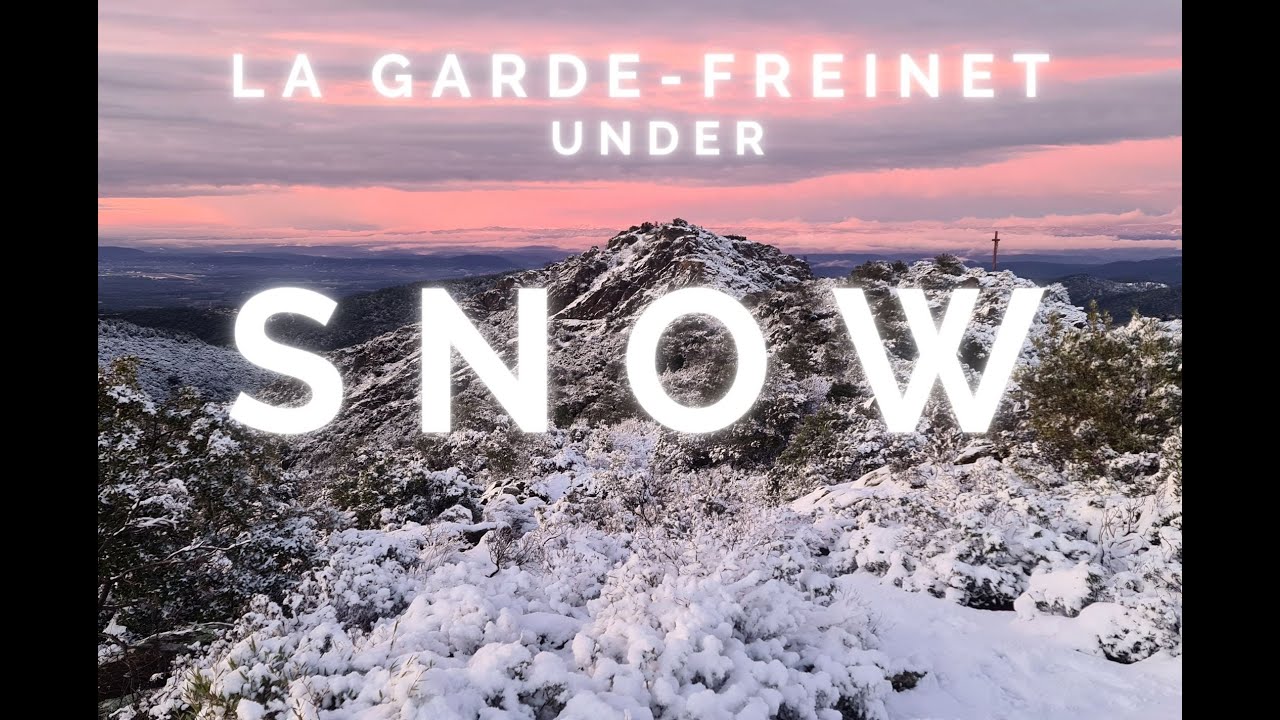Golfe de Saint-Tropez | La Garde-Freinet-sur-Neige ! [La Garde-Freinet]
