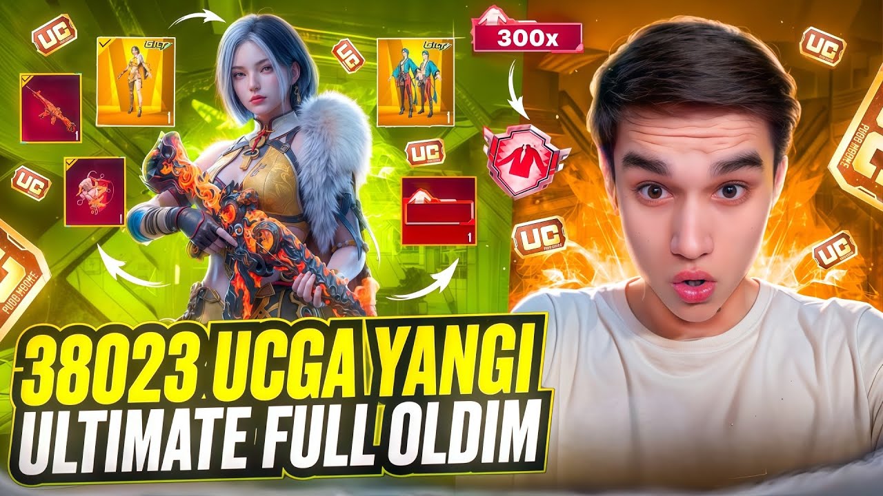 😱YANGI 416 FULL QILDIM😍🔥300 TA MIFIK BOLDI🤩 - PUBG MOBILE !!!