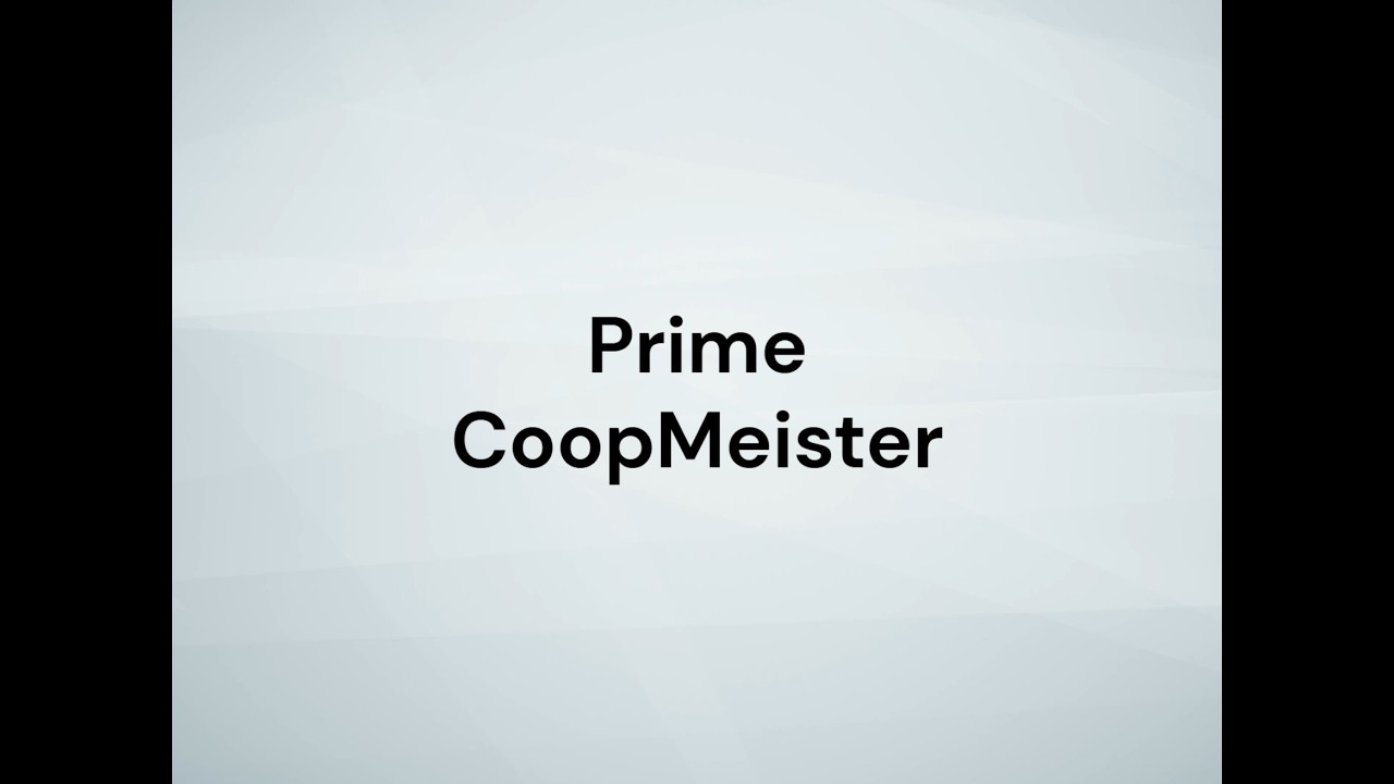 Prime CoopMeister