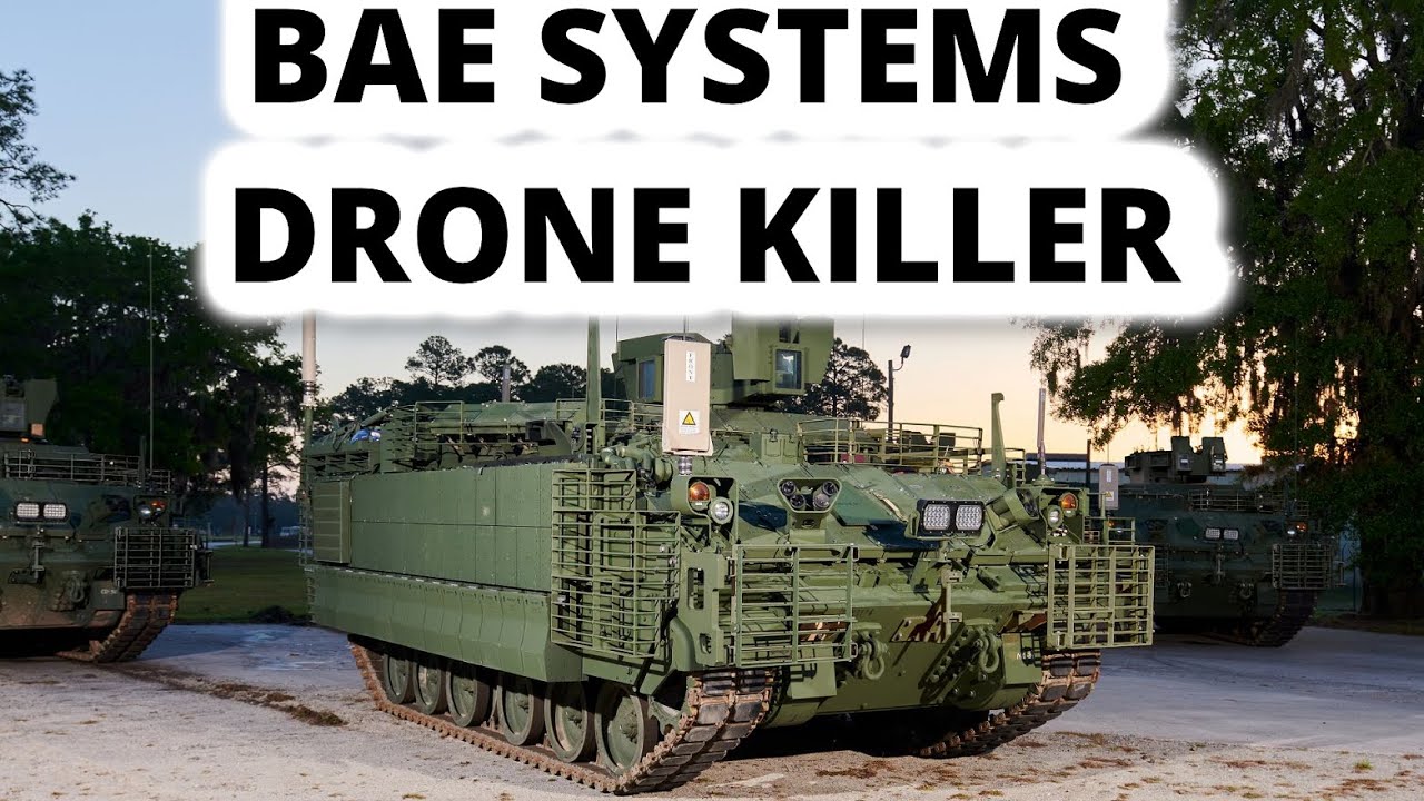 BAE Systems Unveils 'Drone Killer' AMPV Vehicle at AUSA 2023