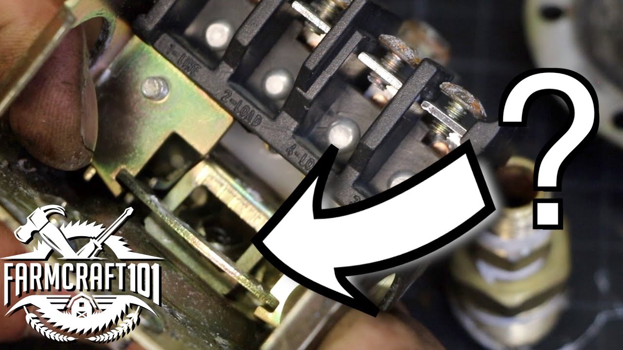How a Well Pump Pressure Switch Works. Diagnosis and Repair.