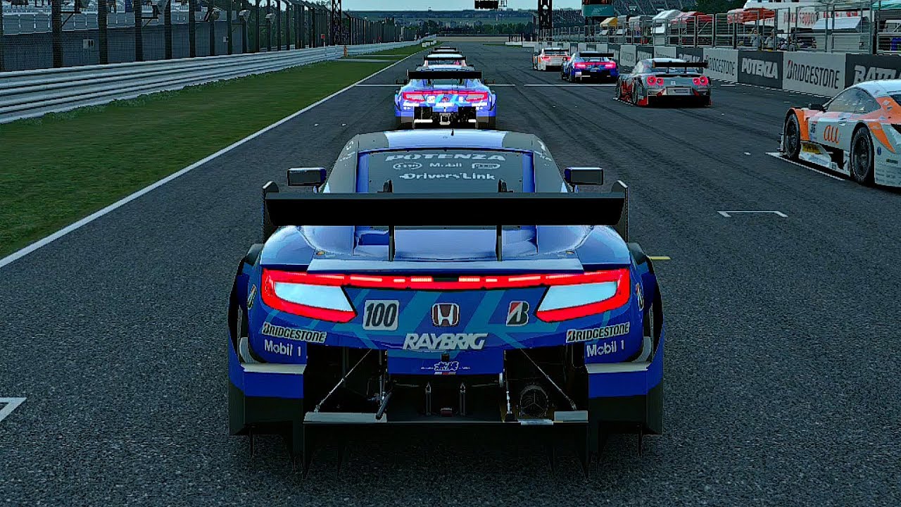Gran Turismo Sport - Gameplay Honda Raybrig NSX Concept-GT @ Suzuka [1080p 60fps]