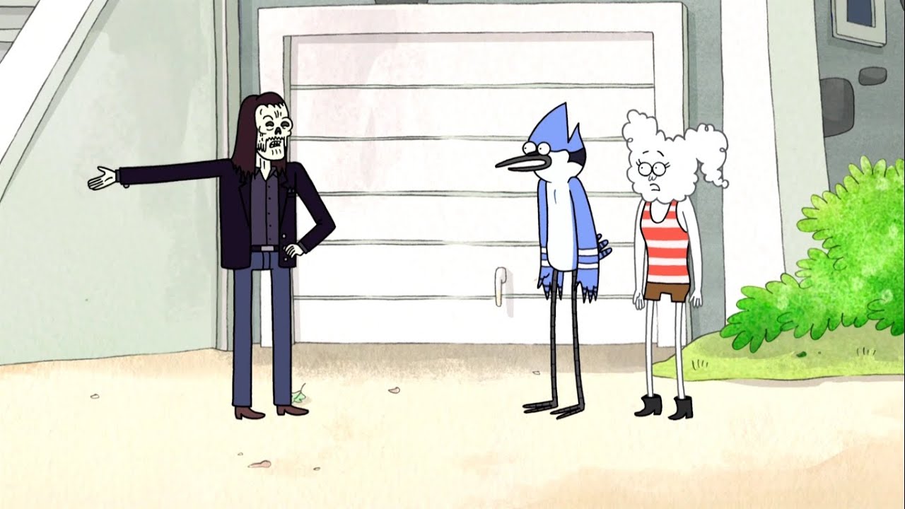 Mordecai y CJ Cuidan al Hijo de la Muerte | Un Show M&aacute;s | Espa&ntilde;ol Latino HD