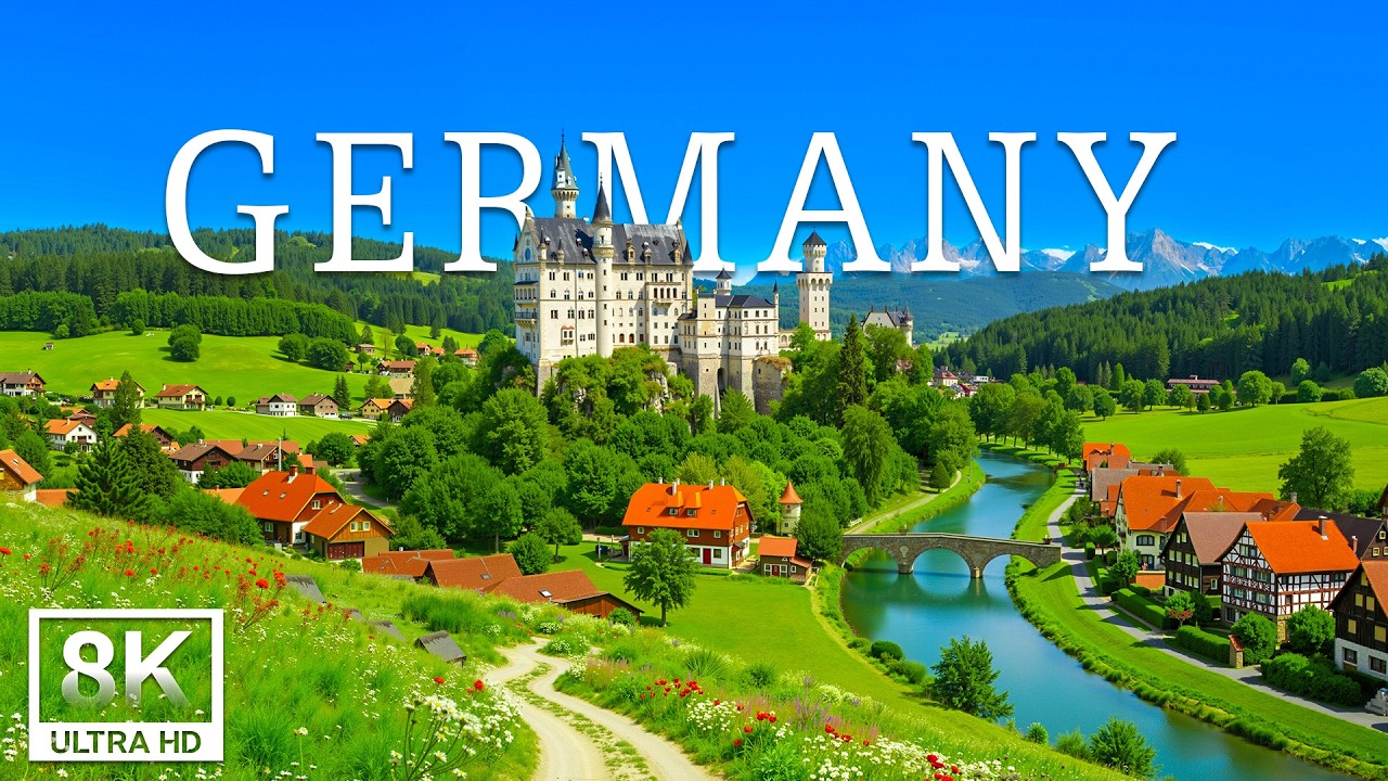 Germany 8K | Timeless Beauty &ndash; Medieval Castles, Scenic Countryside & Historic Villages