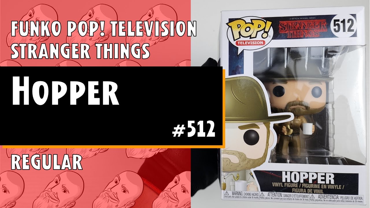 Funko Pop Stranger Things - Hopper - 512 // Just One Pop Showcase