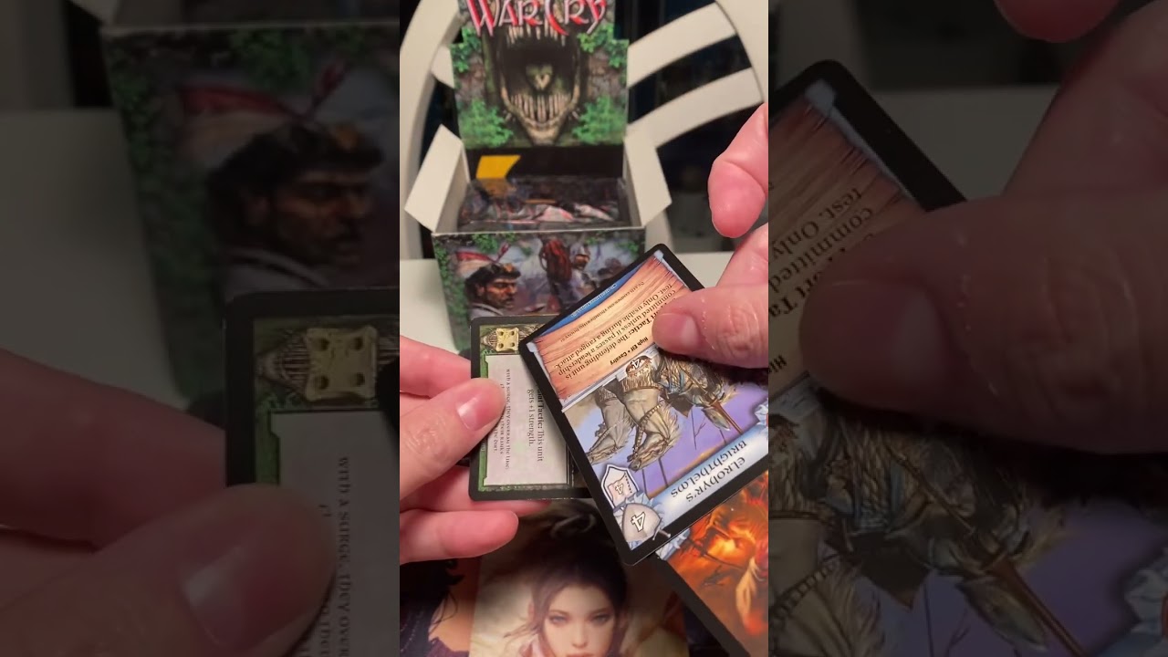 Warcry ccg base set unboxing
