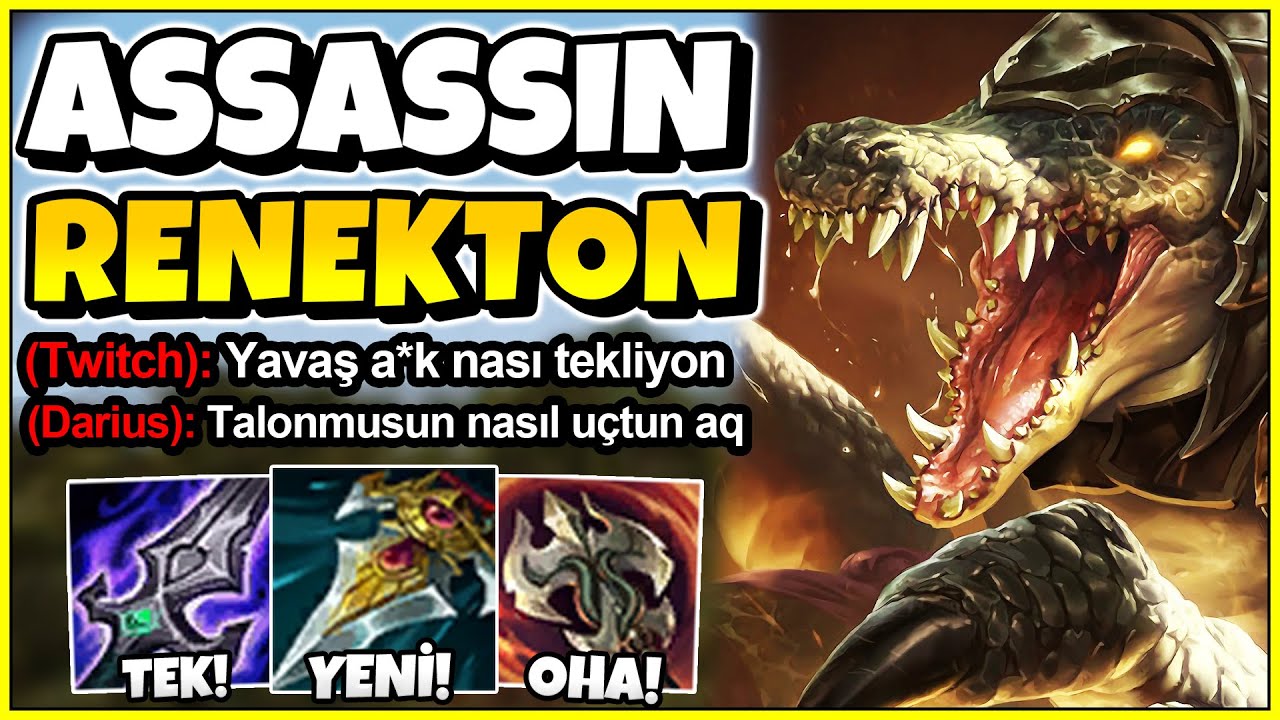 S11 RENEKTON ÇOK SAÇMA! YENİ EŞYALARLA UÇARAK TEK ATIYOR!! | 3x ATLAYAN BUİLD | KassadinsCreed