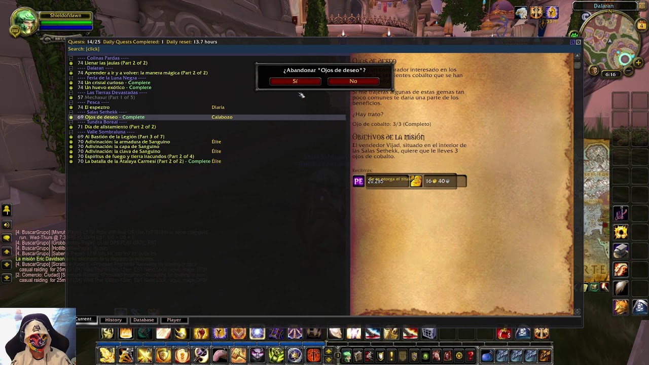 World of Warcraft: Mists of Pandaria. Learning and leveling my Paladin Tank