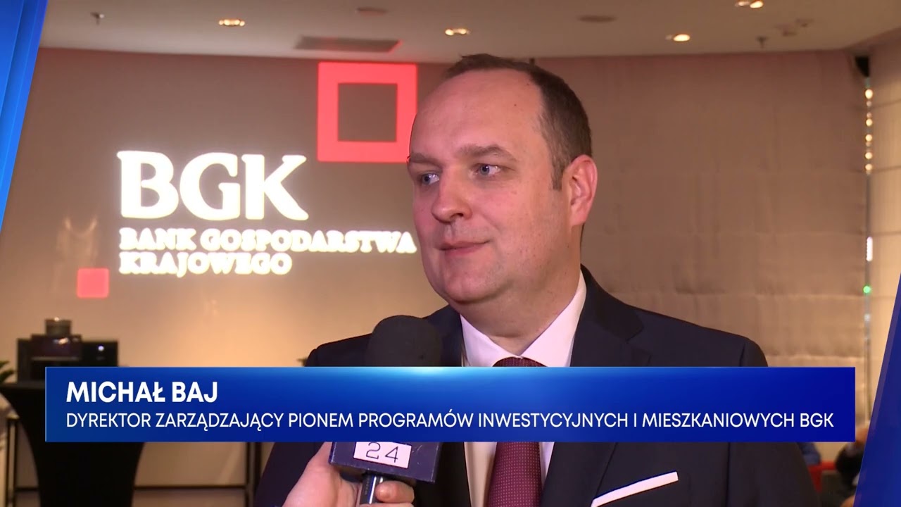 XV Forum BGK dla JST | Michał Baj, dyrektor zarządzający w BGK