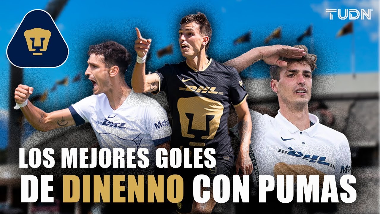 &iexcl;Dinenno SE VA DE PUMAS! 😪 Los GOLAZOS del 'Comandante' Auriazul | TUDN