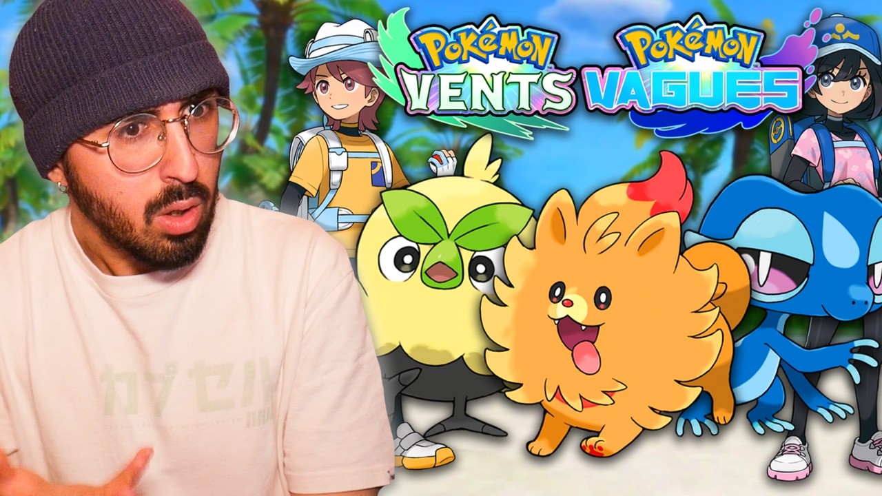 LA 10 EME GENERATION DE POKEMON ET LES STARTERS SONT ENFIN LA (réaction pokemon presents)