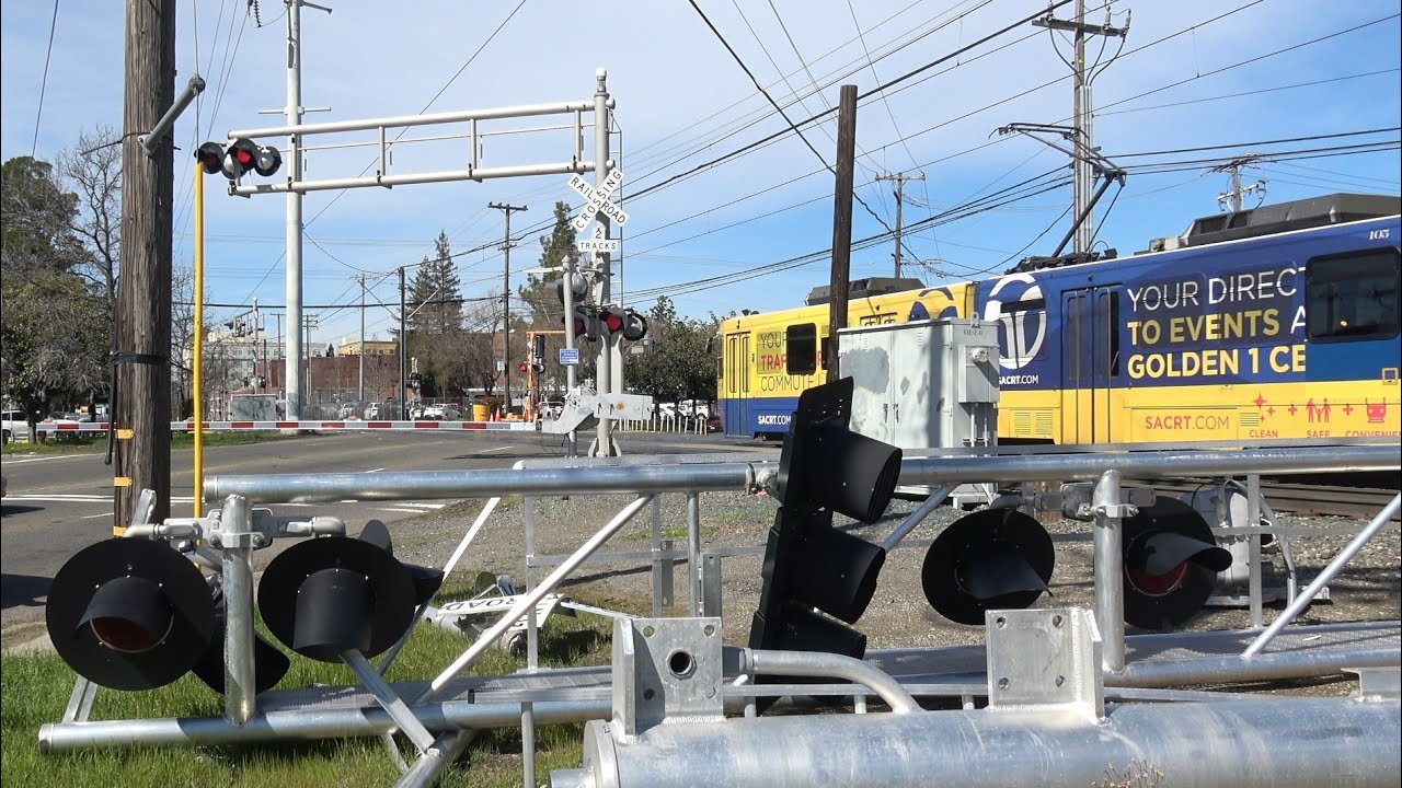 Destroyed 4th Cantilever At Stockton Blvd/34th St Crossing & New Signal With Different Bell Sequence