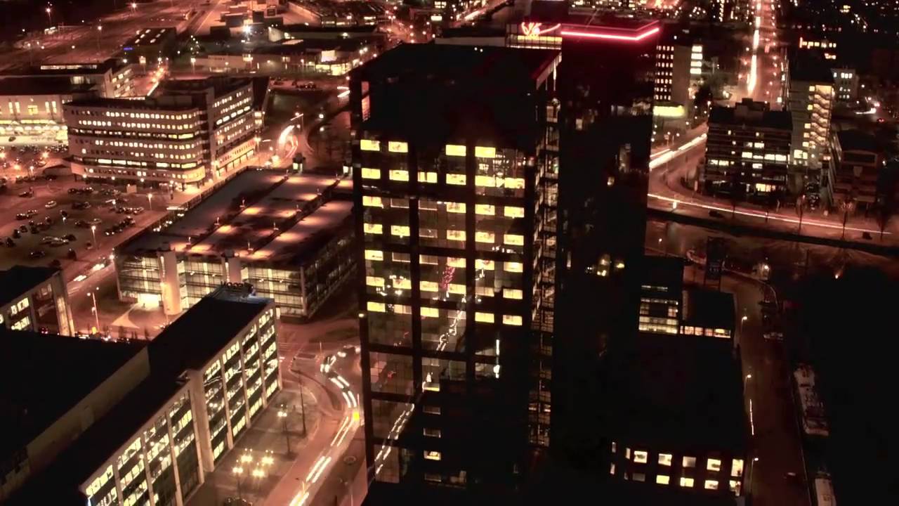 Time-lapse: Leeuwarden by night