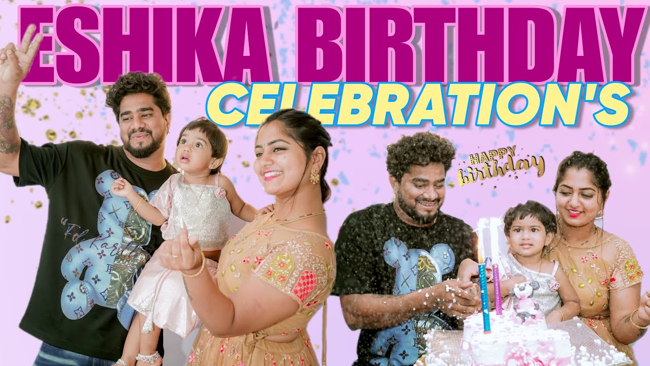 Eshika birthday celebration ❤️😍#madhudeepu