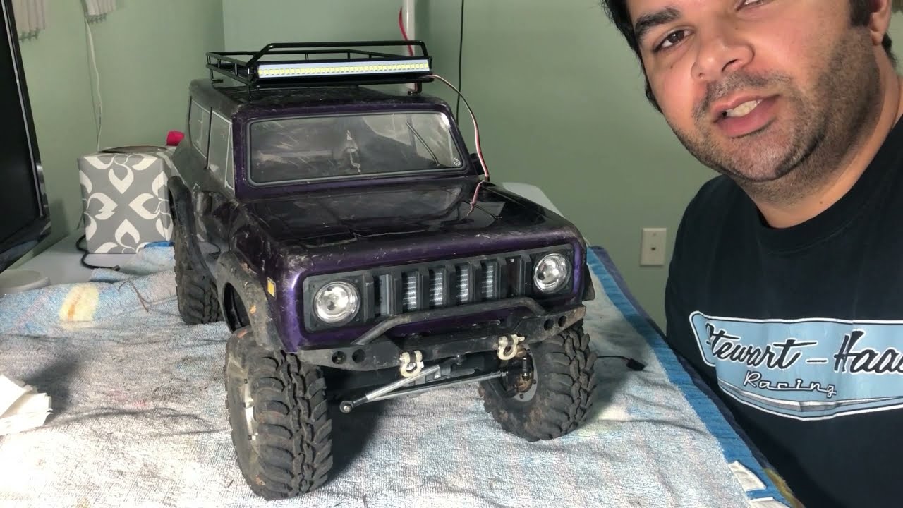 Redcat Gen8 Roof Rack & Light Bar Install