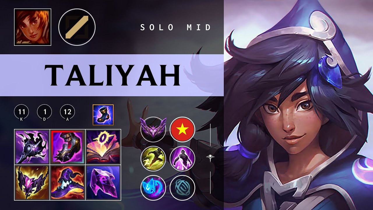 Taliyah Mid vs Mel - VN Master Patch 26.01