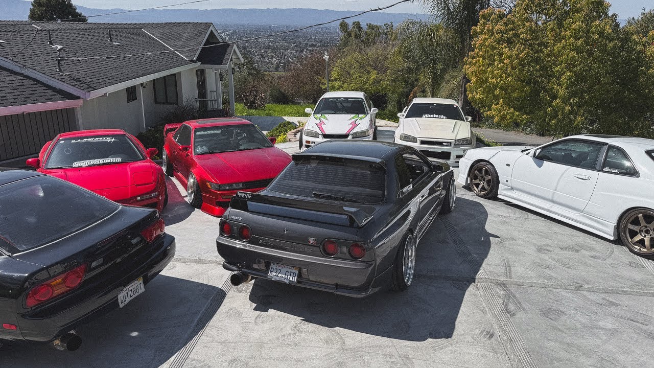 Nostalgic Car Day w/ the Illiminate Gang!