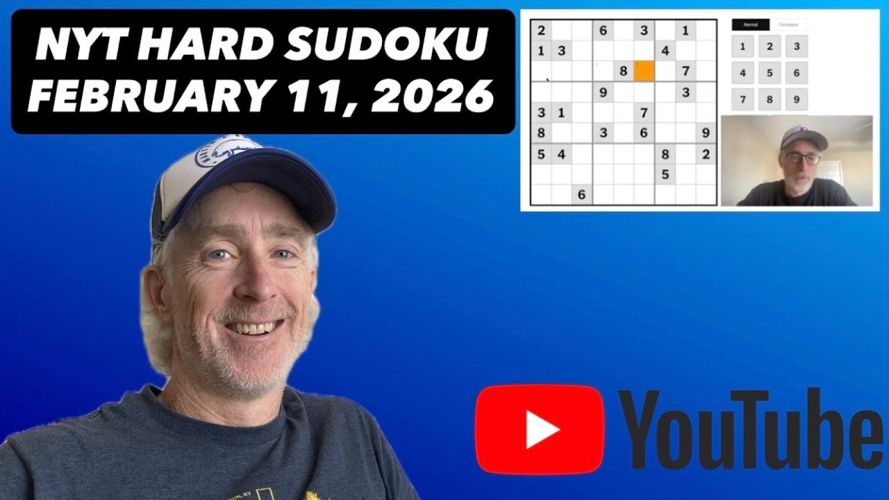 Let's CRACK the NYT Hard Sudoku! [February 11, 2026] Walkthrough Solution