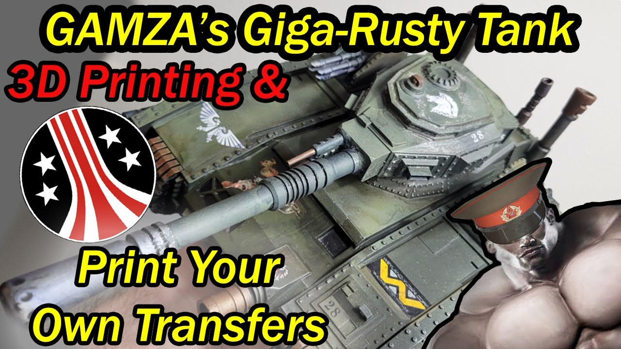 Decal Transfers for Miniatures