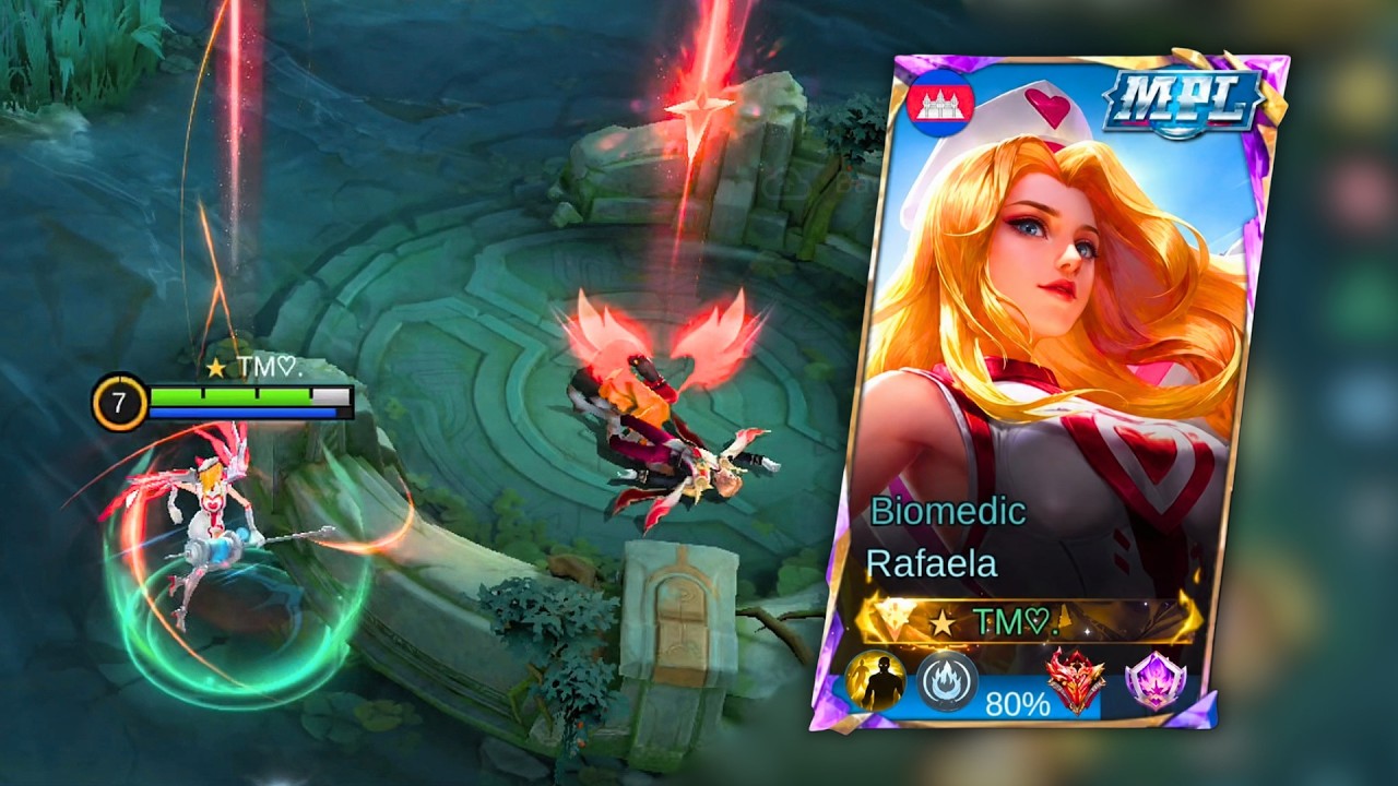 Rafaela Biomedic MPL skin gameplay !!