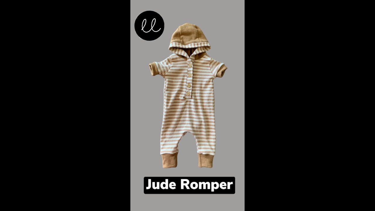Lowland Kids Jude Romper Sewing Tutorial