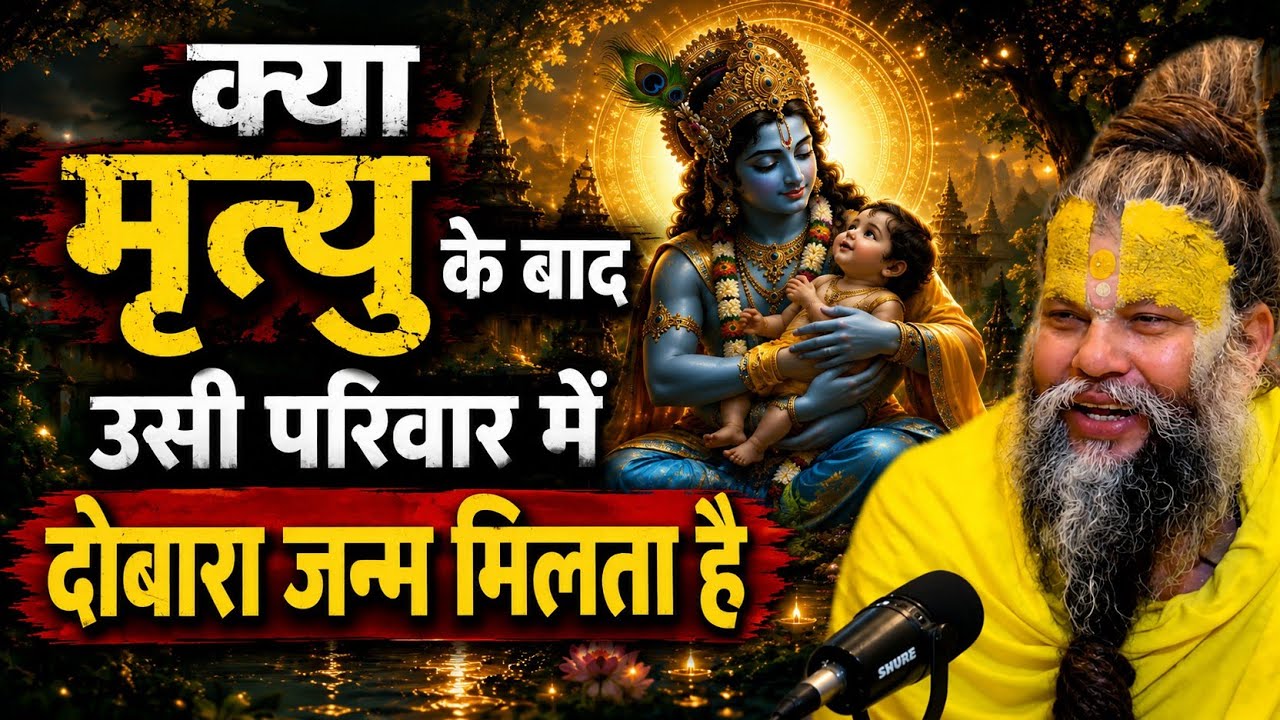 क्या मृत्यु के बाद इस परिवार में दोबारा जन्म मिलता है Premnand maharaj ji satsang video #viral​