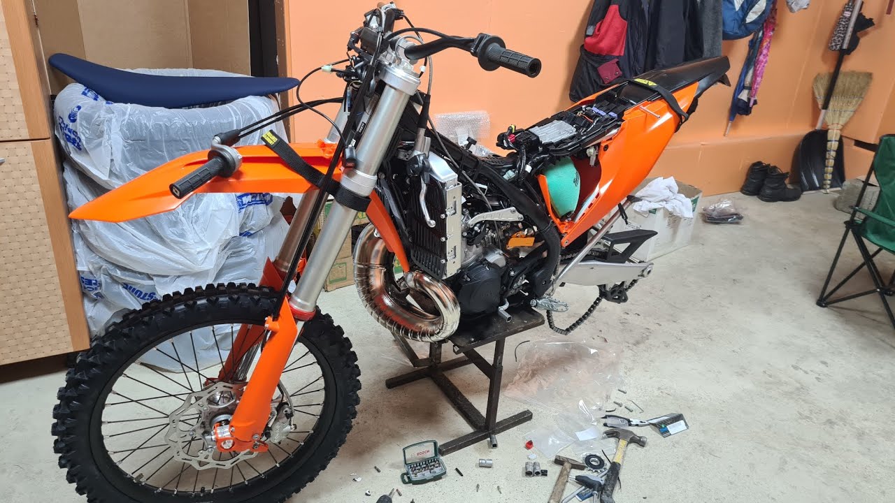 Обкатываю и прикатываюсь к KTM EXC 300 TPI 2022