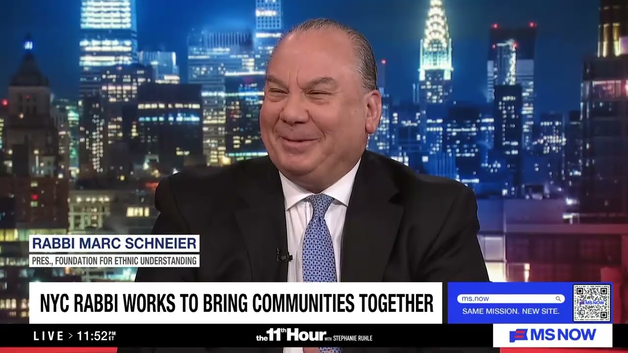 Rabbi Marc Schneier  discusses antisemitism and the safety of houses of worship on The 11th Hour