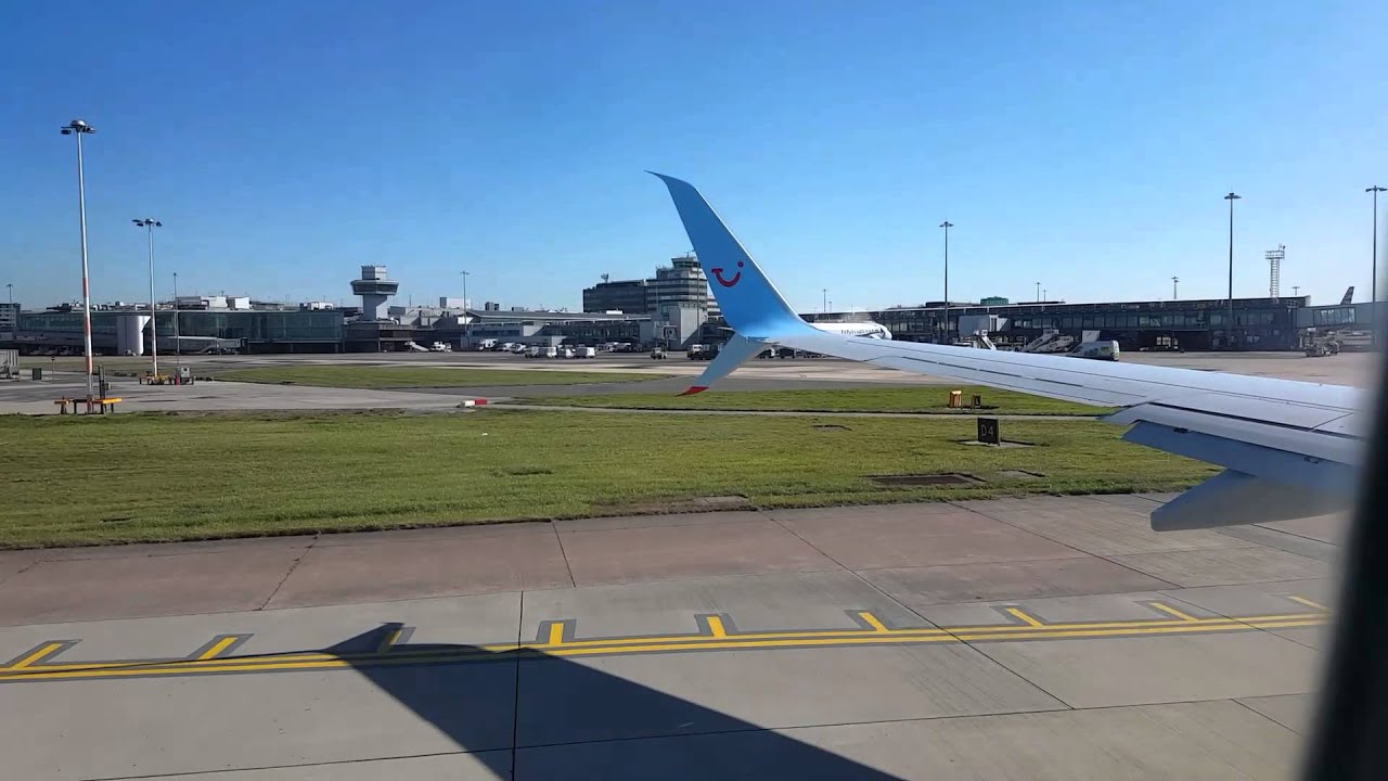 TUI Boeing 737-800 Takeoff Manchester 27/04/15 (Thomson Airways)