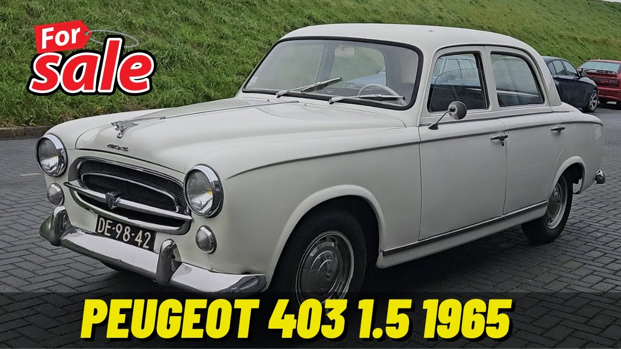 PEUGEOT 403 1.5 1965 OLDTIMER TE KOOP FOR SALE CLASSIC CAR